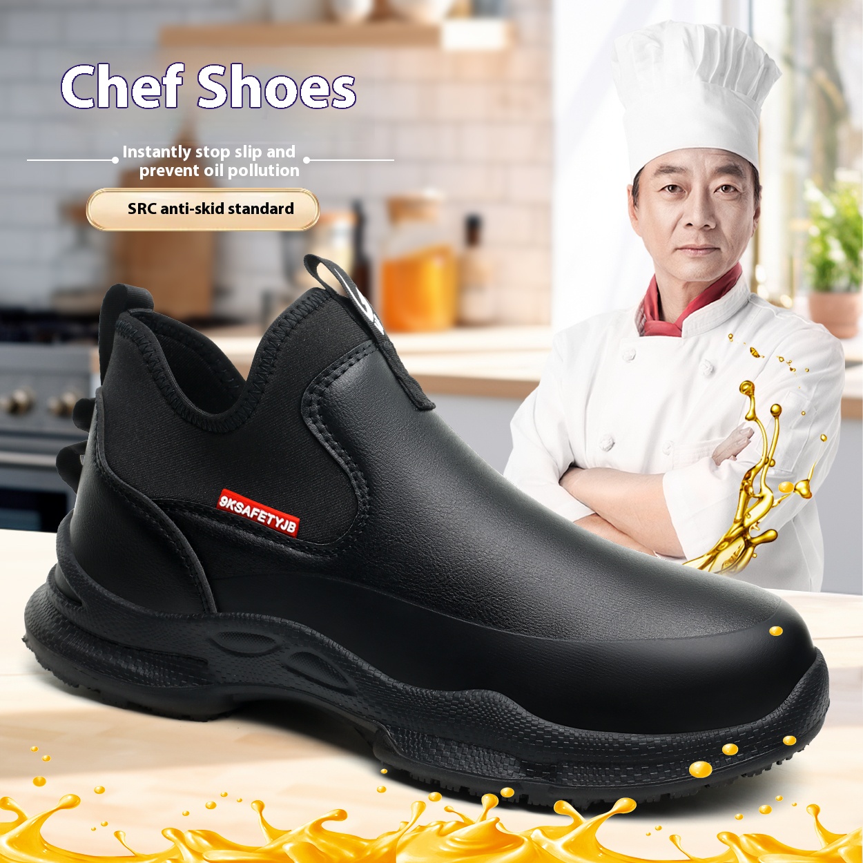Kitchen Job - Shevalues Sepatu Koki Pria Bakiak Eva