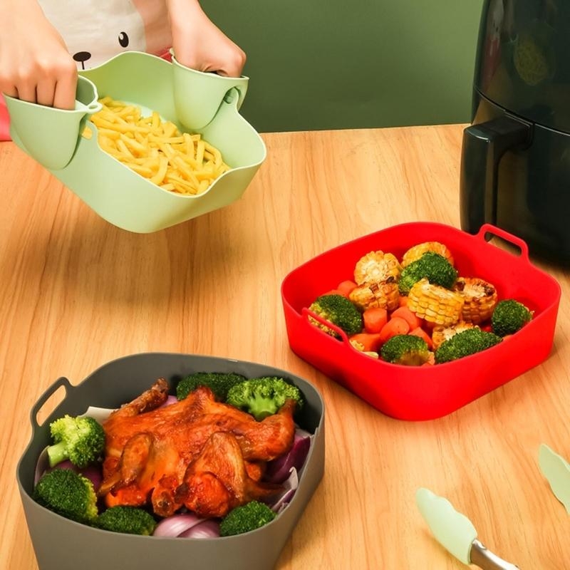 Kitchen Baking Pans For Sale - Keranjang Silikon Persegi Anti Lengket Food