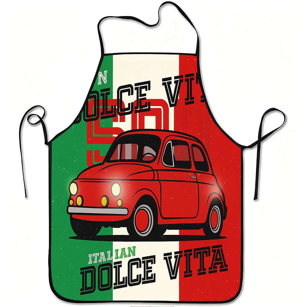 Baking Kitchen Design Ideas - 1 Buah Celemek Bertema Italia yang