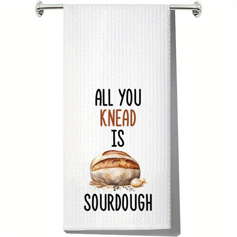 Kitchen Baking Unit - 1 Buah Handuk Dapur Bermotif Roti