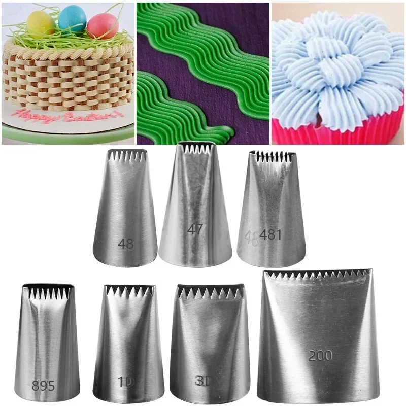 Kitchen Baking Decor - 1/3/4/5/7 Buah Gadget Dapur Keranjang Baru