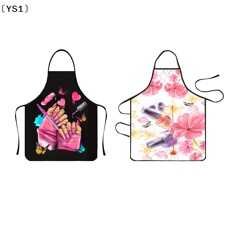 〔YS1〕Celemek Wanita Motif Cat  - Kitchen Baking Unit ulasan dan harga