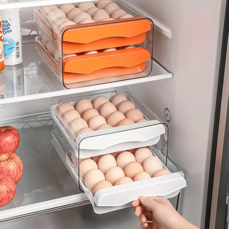 1pc Kotak Penyimpanan Telur Da - Kitchen Baking Tray Storage ulasan dan harga