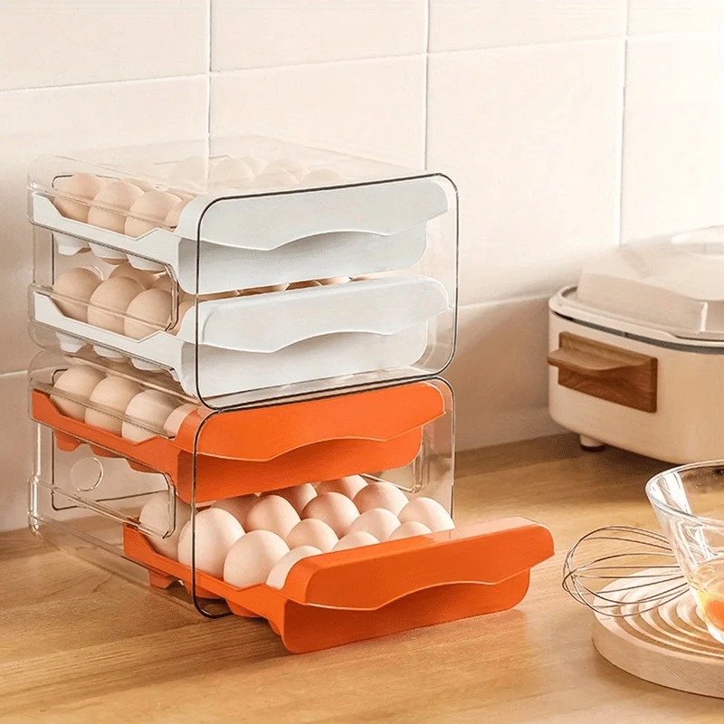 1pc Kotak Penyimpanan Telur Da - Kitchen Baking Tray Storage ulasan dan harga