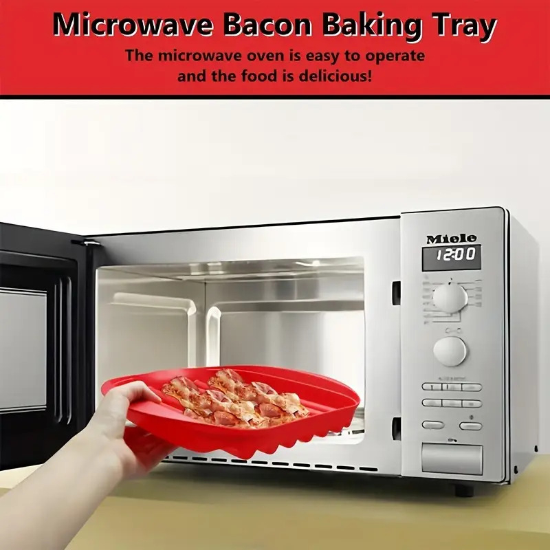 Nampan Pembuat Bacon Microwave - Kitchen Baking Mess ulasan dan harga