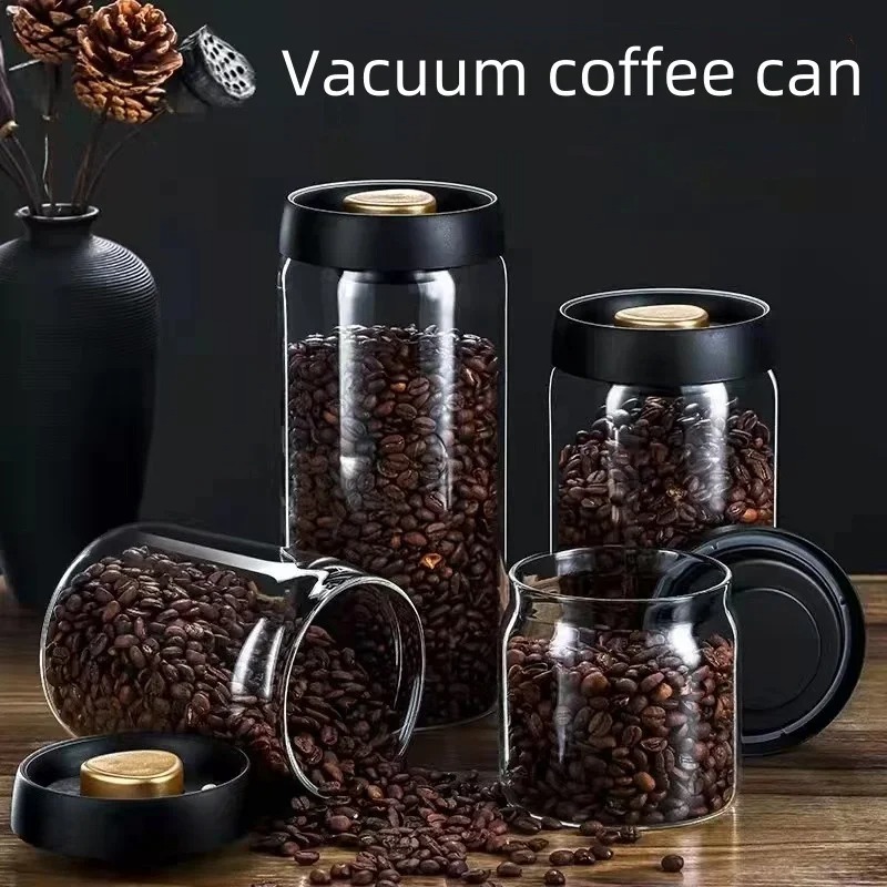 Stoples Kopi Vakum Manual Kaca - Kitchen Job ulasan dan harga
