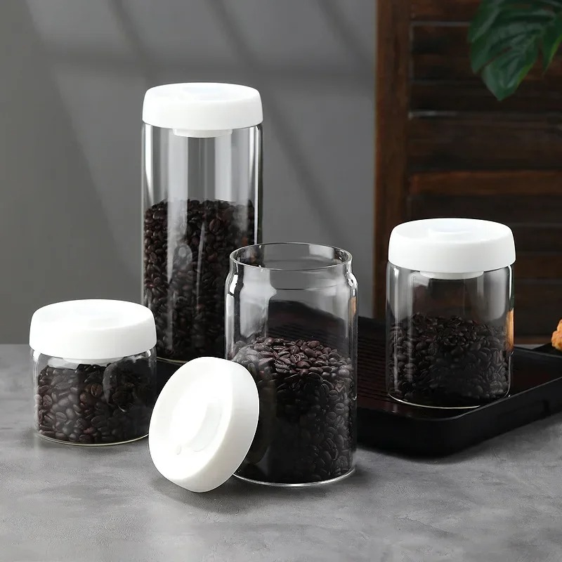 Stoples Kopi Vakum Manual Kaca - Kitchen Job ulasan dan harga
