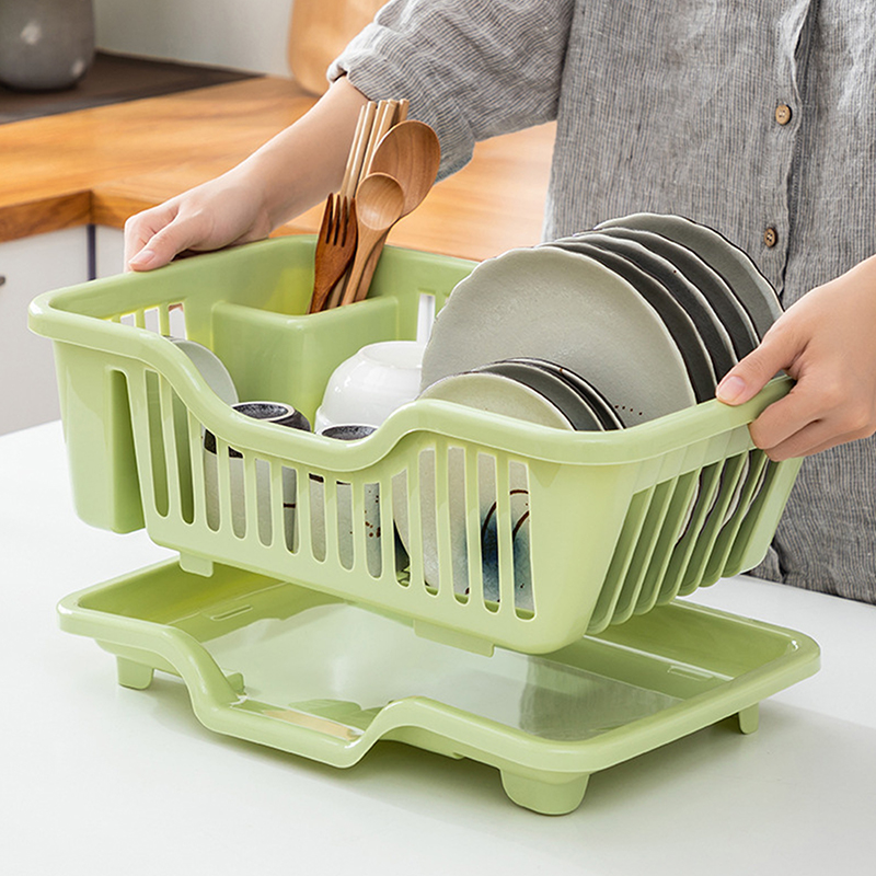 Rak Mangkuk Plastik Penyaringa - Kitchen Baking Tray Storage ulasan dan harga
