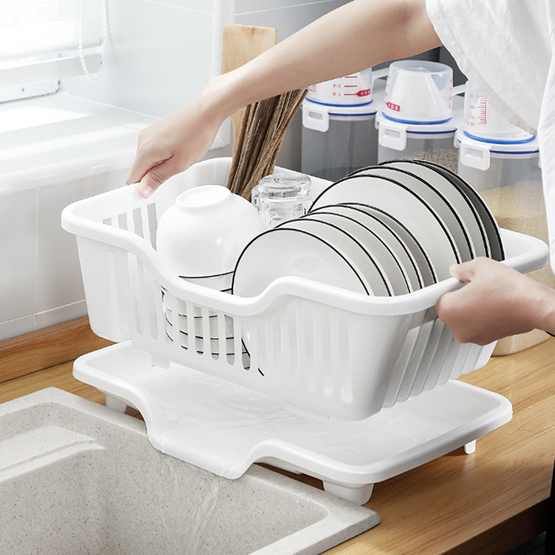 Rak Mangkuk Plastik Penyaringa - Kitchen Baking Tray Storage ulasan dan harga