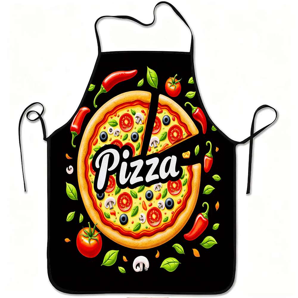 1 Buah Celemek Bertema Pizza y - Baking Kitchen Design Ideas ulasan dan harga