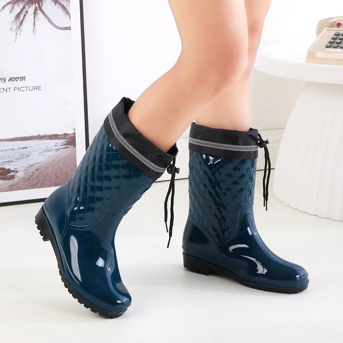 Sepatu Bot Hujan Wanita Univer - Kitchen Job ulasan dan harga