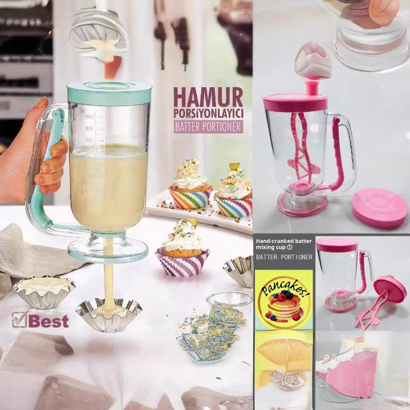 Dispenser Adonan Genggam 900ml - Kitchen Baking Mess ulasan dan harga