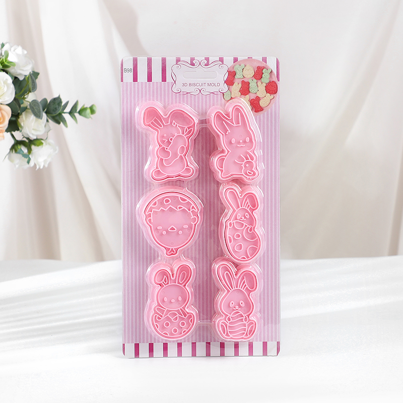 6 Buah/Set Cetakan Fondant Dap - Kitchen Baking Decor ulasan dan harga