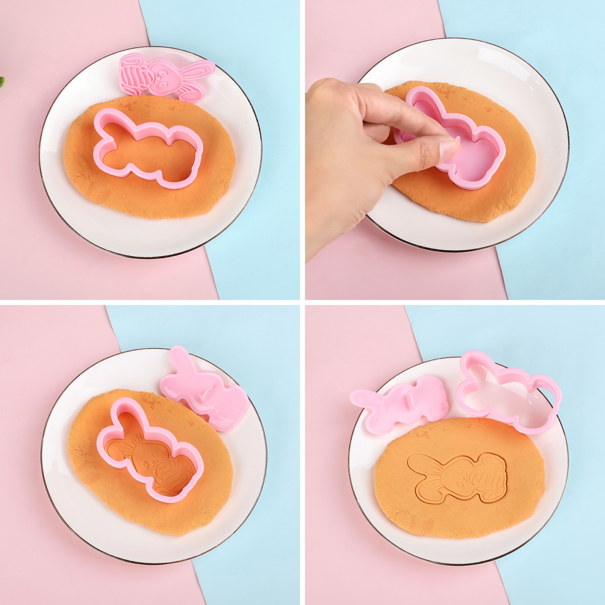 6 Buah/Set Cetakan Fondant Dap - Kitchen Baking Decor ulasan dan harga