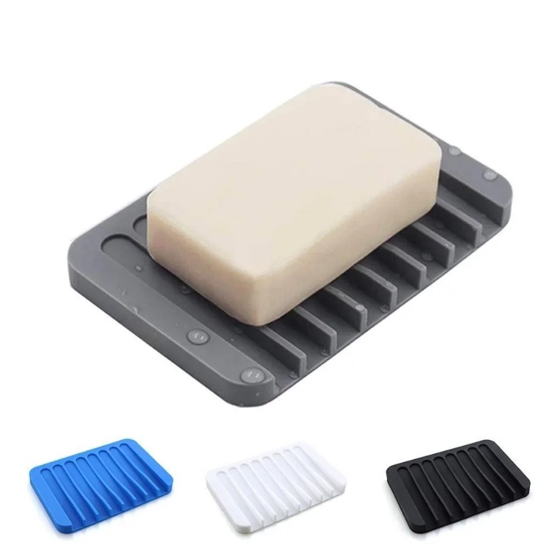 Pemegang sabun silikon, tempat - Kitchen Baking Tray Storage ulasan dan harga