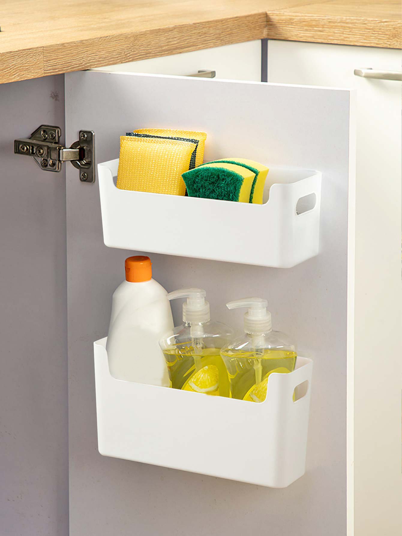 Kotak Penyimpanan Dinding Plas - Kitchen Baking Tray Storage ulasan dan harga