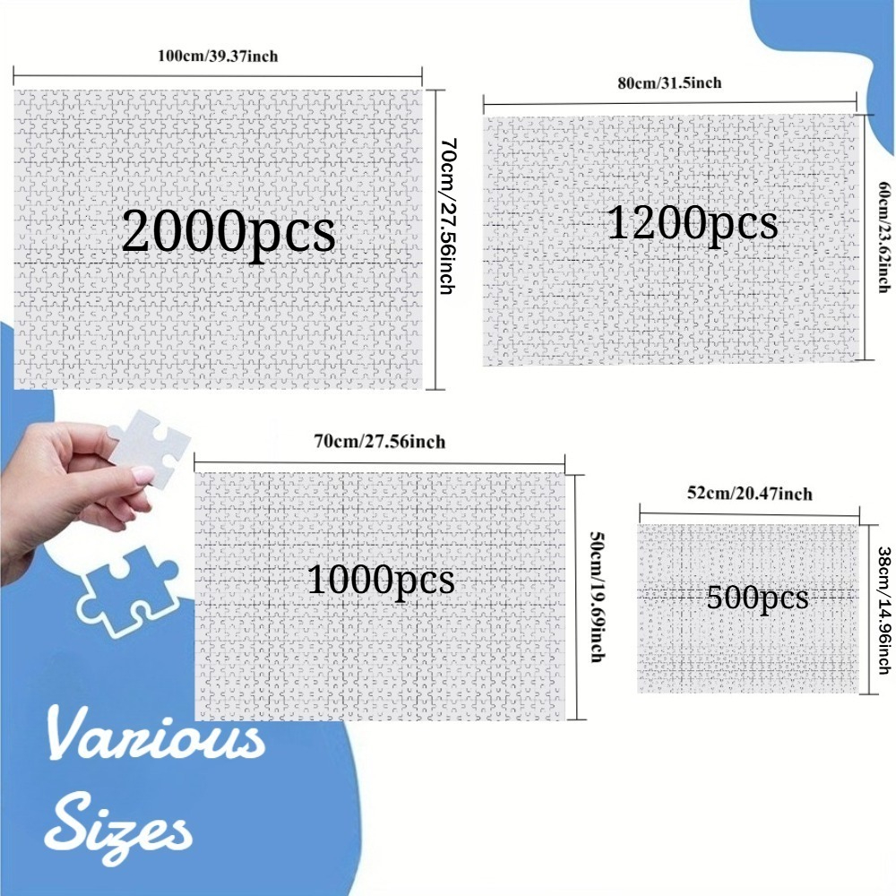 500-2000pcs Puzzle Jigsaw Kelu - Kitchen Baking Decor ulasan dan harga